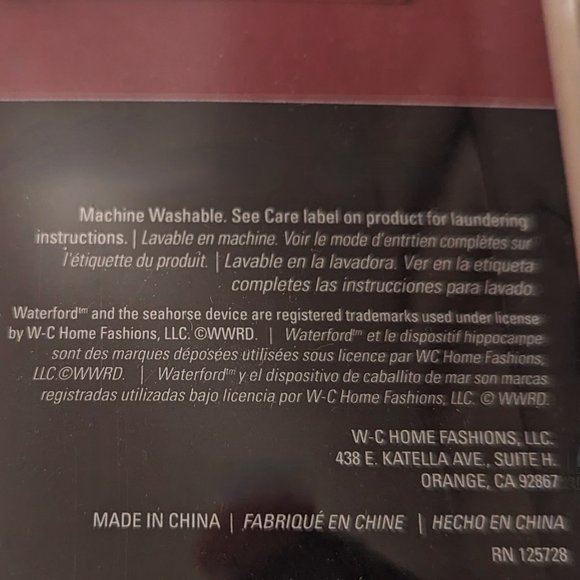 NWT Waterford "Corra" Linen Napkins SET of 8 - Picture 7 of 11